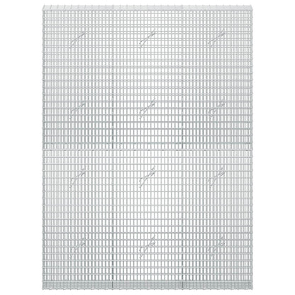 Gabion with 5 mm Wire and 5x2.5 cm Mesh 150x20x200 cm