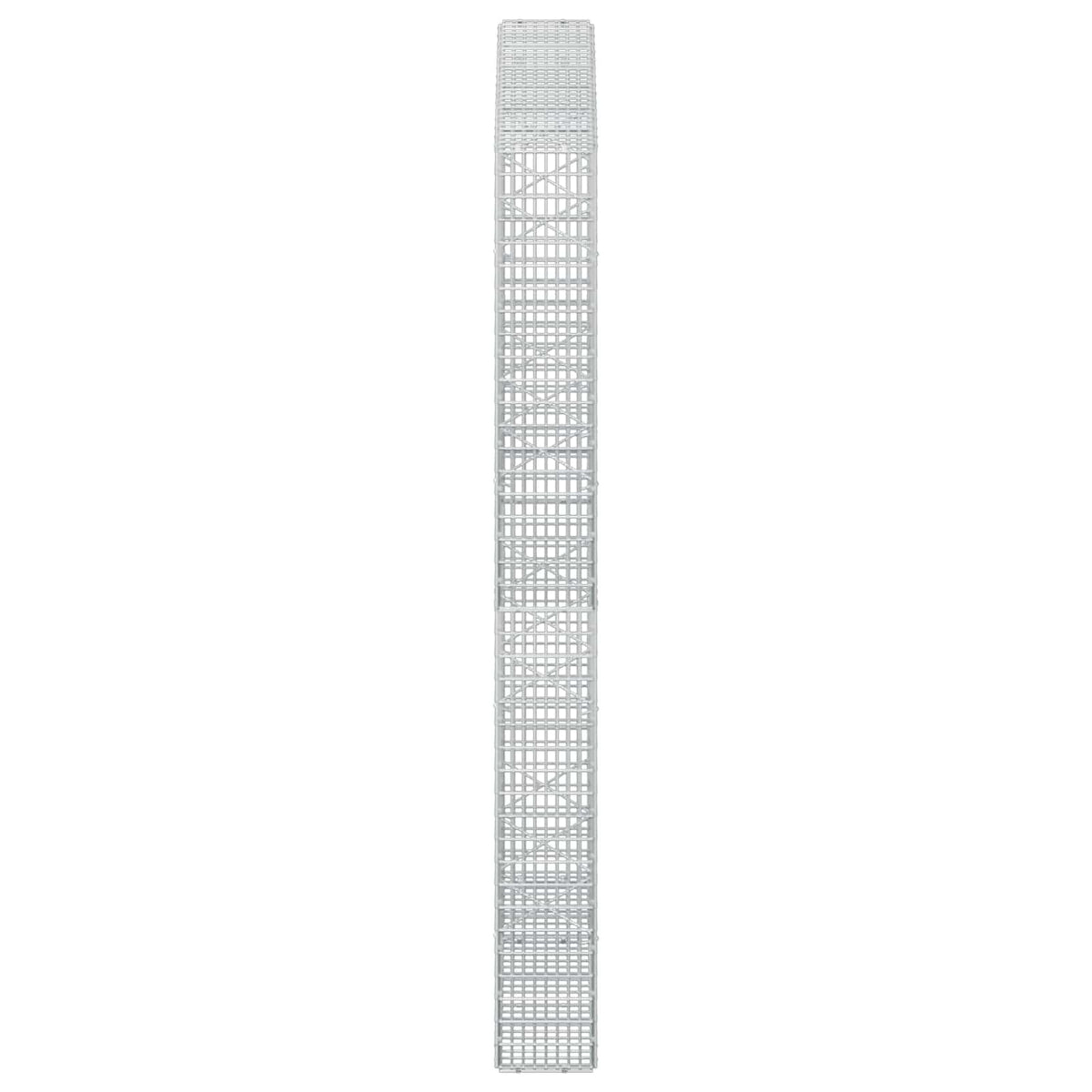 Gabion with 5 mm Wire and 5x2.5 cm Mesh 150x20x200 cm