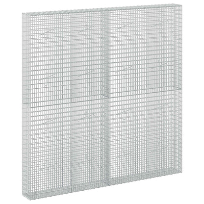 Gabion with 5 mm Wire and 5x2.5 cm Mesh 200x20x200 cm
