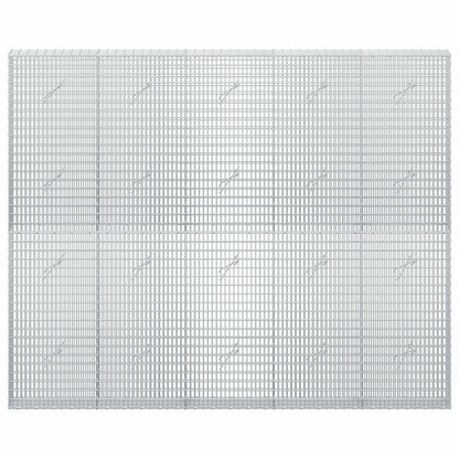 Gabion with 5 mm Wire and 5x2.5 cm Mesh 250x20x200 cm