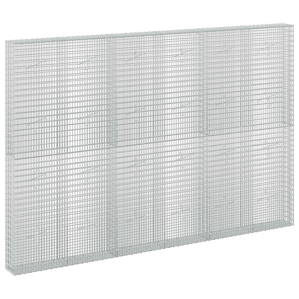 Gabion with 5 mm Wire and 5x2.5 cm Mesh 300x20x200 cm