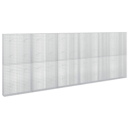 Gabion with 5 mm Wire and 5x2.5 cm Mesh 550x20x200 cm