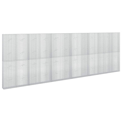 Gabion with 5 mm Wire and 5x2.5 cm Mesh 600x20x200 cm