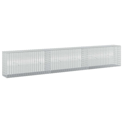 Gabion with 5 mm Wire and 5x2.5 cm Mesh 300x30x50 cm