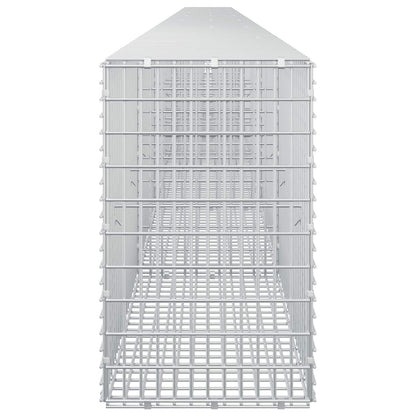 Gabion with 5 mm Wire and 5x2.5 cm Mesh 750x30x50 cm