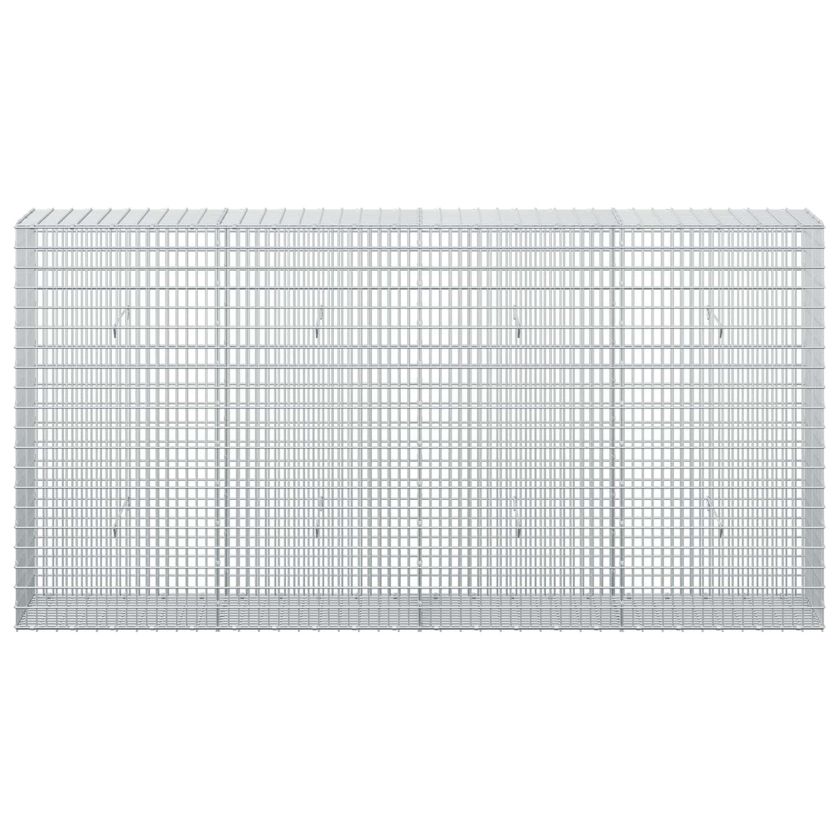 Gabion with 5 mm Wire and 5x2.5 cm Mesh 200x30x100 cm