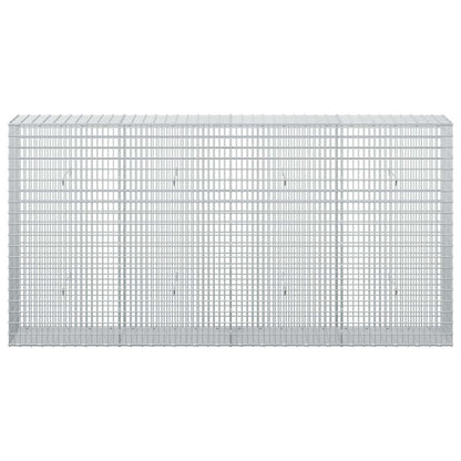 Gabion with 5 mm Wire and 5x2.5 cm Mesh 200x30x100 cm