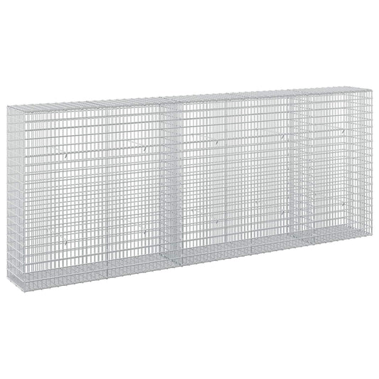 Gabion with 5 mm Wire and 5x2.5 cm Mesh 250x30x100 cm