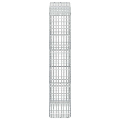 Gabion with 5 mm Wire and 5x2.5 cm Mesh 100x30x150 cm