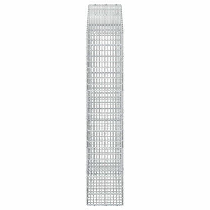 Gabion with 5 mm Wire and 5x2.5 cm Mesh 150x30x150 cm