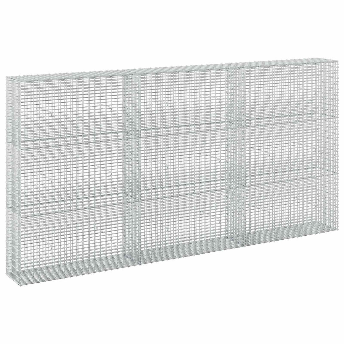 Gabion with 5 mm Wire and 5x2.5 cm Mesh 300x30x150 cm