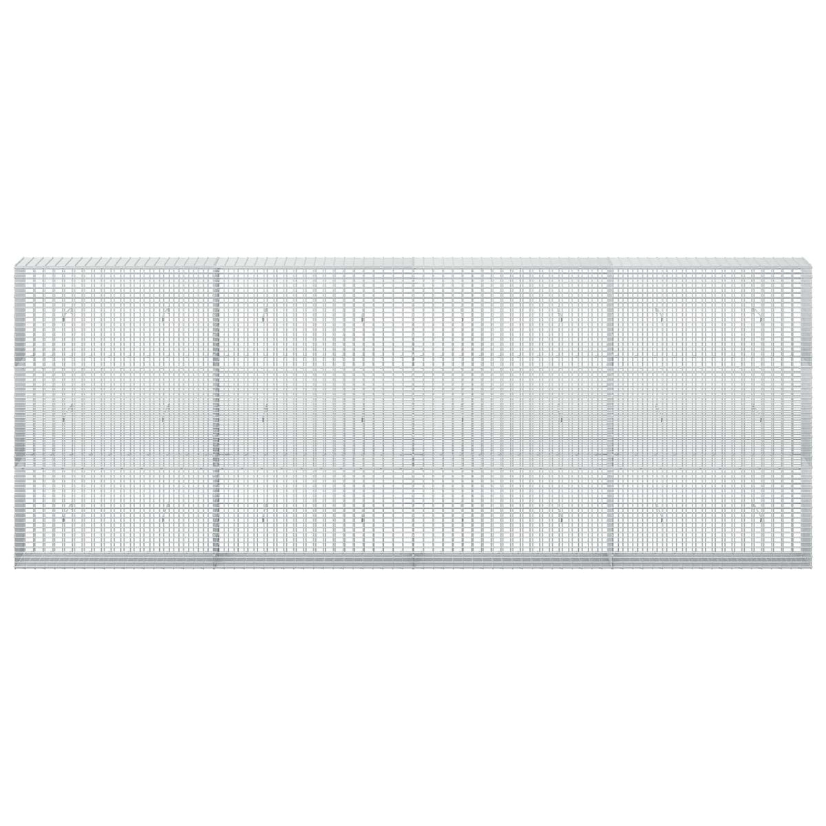 Gabion with 5 mm Wire and 5x2.5 cm Mesh 400x30x150 cm