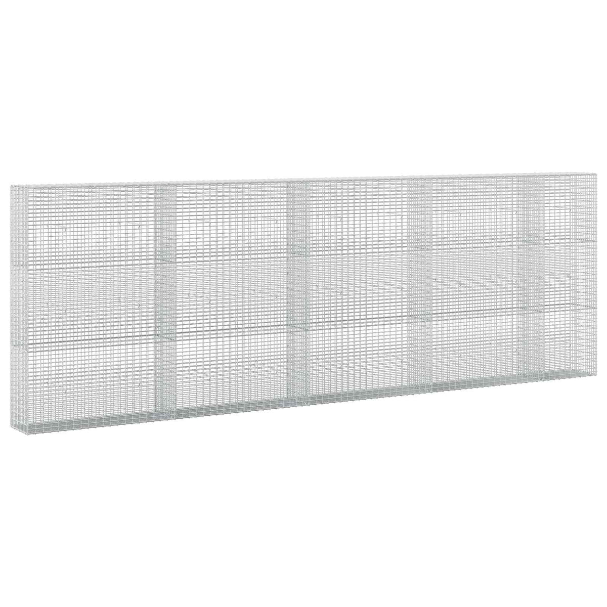 Gabion with 5 mm Wire and 5x2.5 cm Mesh 450x30x150 cm