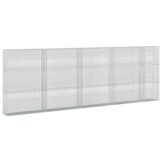 Gabion with 5 mm Wire and 5x2.5 cm Mesh 450x30x150 cm