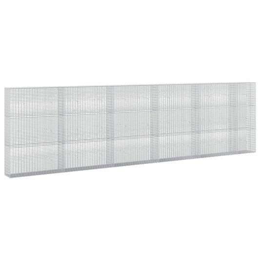 Gabion with 5 mm Wire and 5x2.5 cm Mesh 550x30x150 cm
