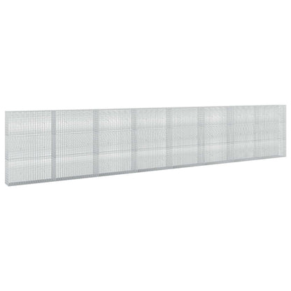 Gabion with 5 mm Wire and 5x2.5 cm Mesh 800x30x150 cm
