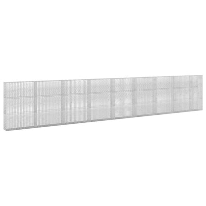 Gabion with 5 mm Wire and 5x2.5 cm Mesh 850x30x150 cm