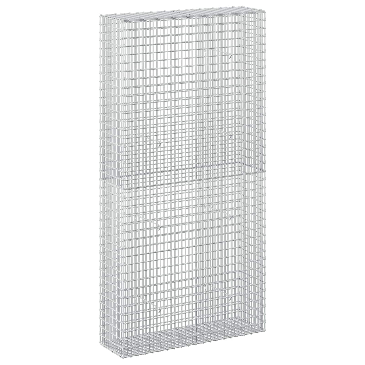 Gabion with 5 mm Wire and 5x2.5 cm Mesh 100x30x200 cm