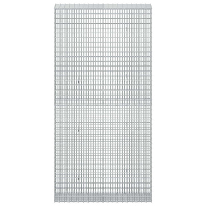 Gabion with 5 mm Wire and 5x2.5 cm Mesh 100x30x200 cm