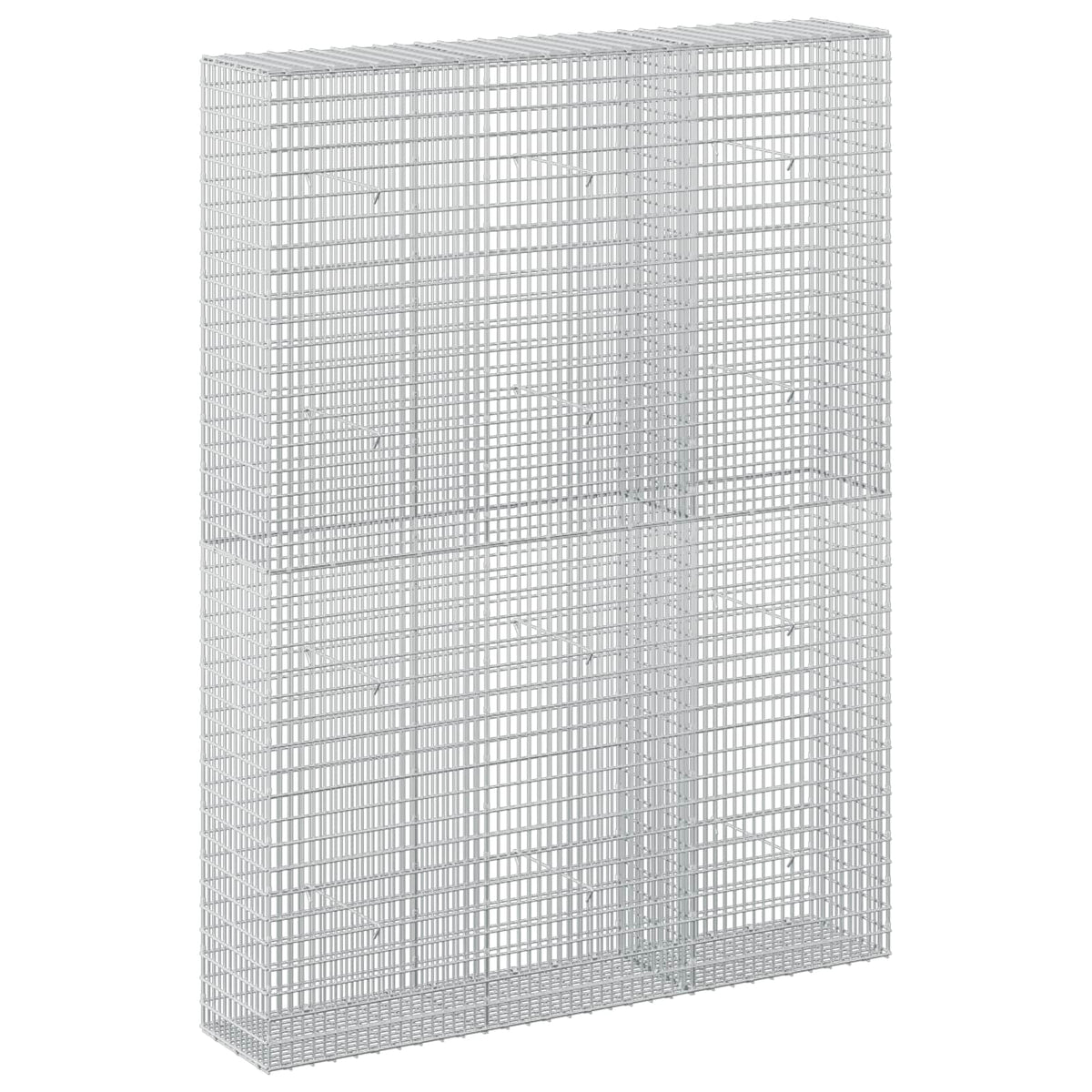Gabion with 5 mm Wire and 5x2.5 cm Mesh 150x30x200 cm