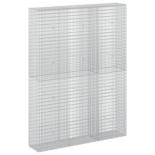 Gabion with 5 mm Wire and 5x2.5 cm Mesh 150x30x200 cm