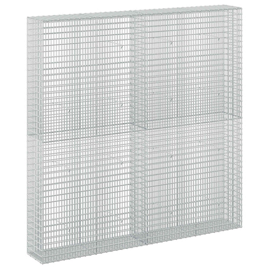 Gabion with 5 mm Wire and 5x2.5 cm Mesh 200x30x200 cm