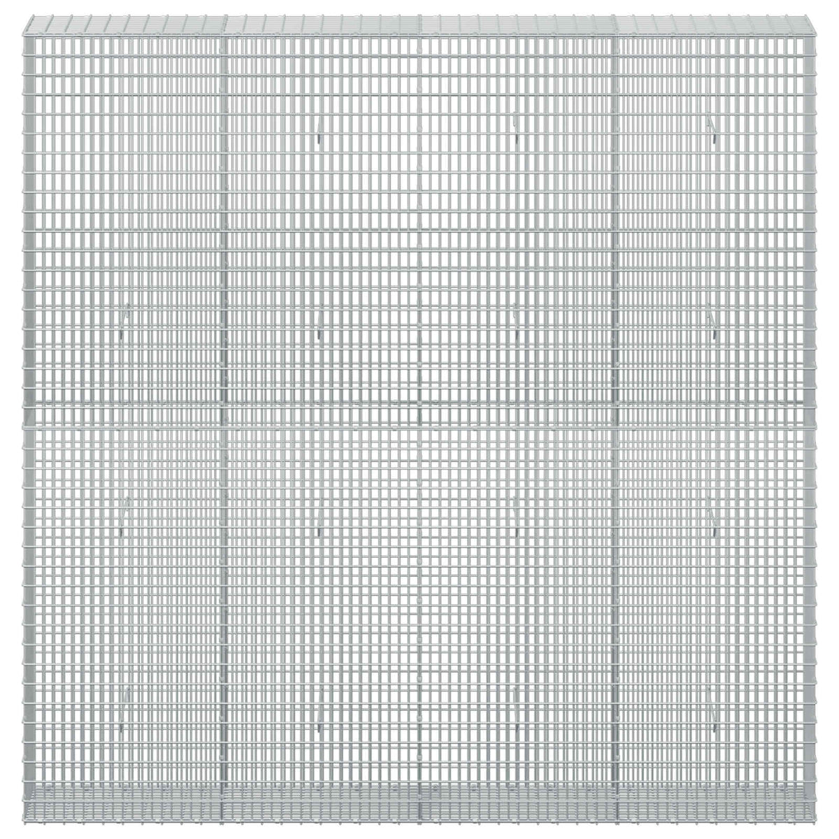 Gabion with 5 mm Wire and 5x2.5 cm Mesh 200x30x200 cm