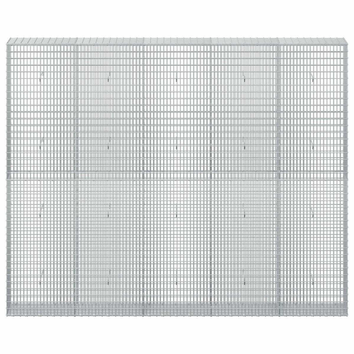Gabion with 5 mm Wire and 5x2.5 cm Mesh 250x30x200 cm