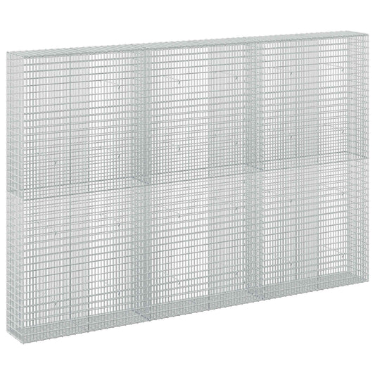 Gabion with 5 mm Wire and 5x2.5 cm Mesh 300x30x200 cm
