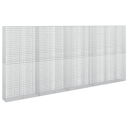 Gabion with 5 mm Wire and 5x2.5 cm Mesh 450x30x200 cm