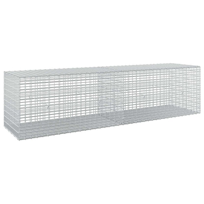 Gabion with 5 mm Wire and 5x2.5 cm Mesh 200x50x50 cm