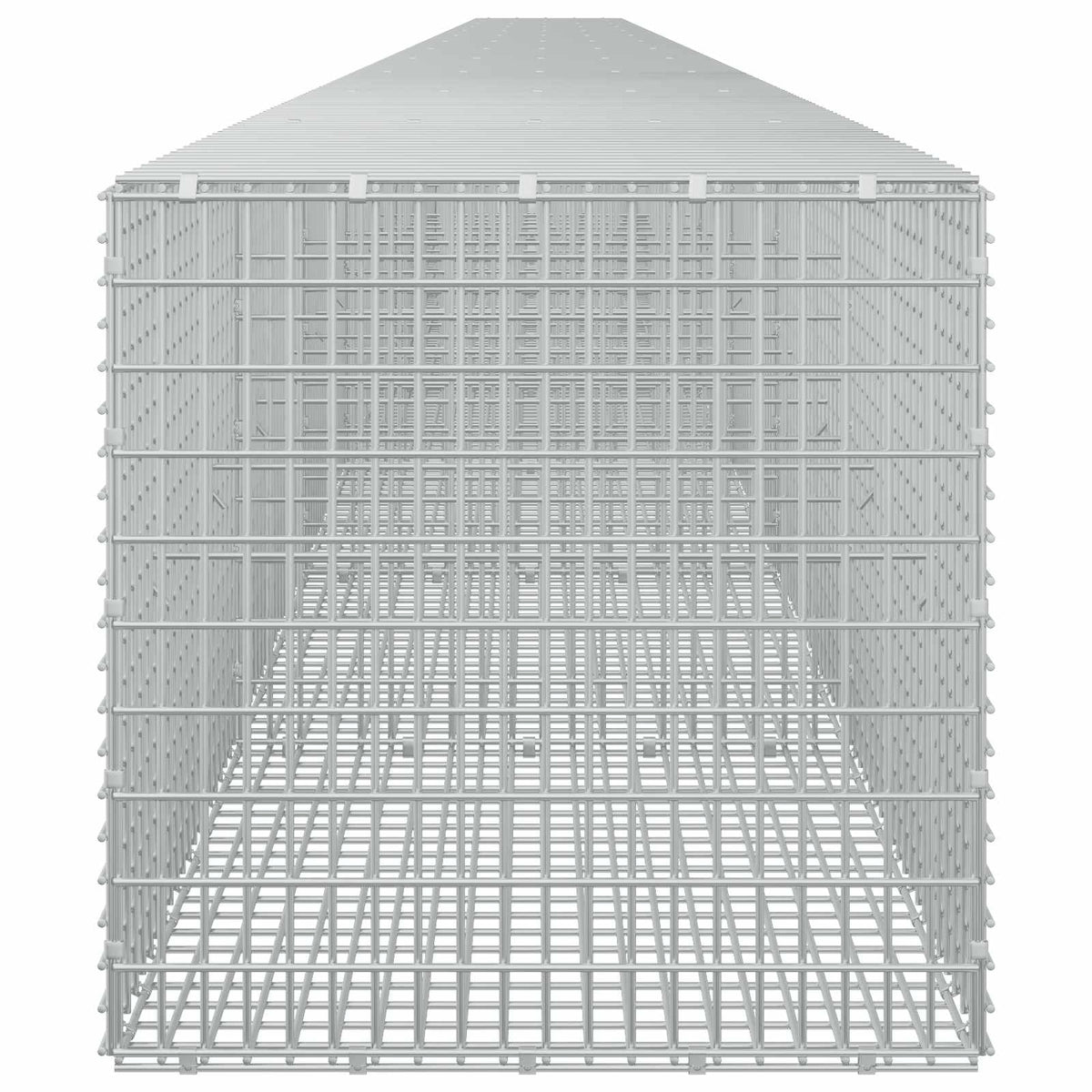Gabion with 5 mm Wire and 5x2.5 cm Mesh 1200x50x50 cm