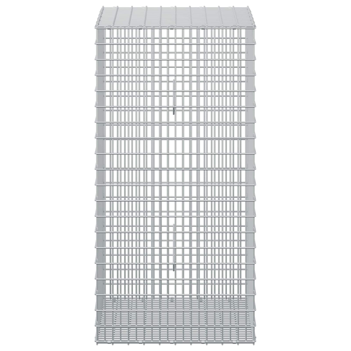 Gabion with 5 mm Wire and 5x2.5 cm Mesh 50x50x100 cm