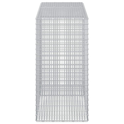 Gabion with 5 mm Wire and 5x2.5 cm Mesh 150x50x100 cm