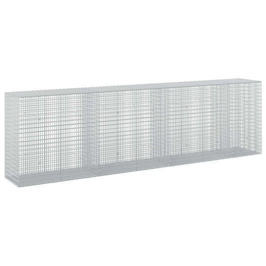 Gabion with 5 mm Wire and 5x2.5 cm Mesh 350x50x100 cm