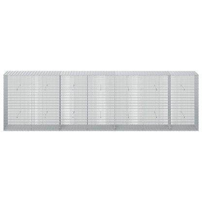 Gabion with 5 mm Wire and 5x2.5 cm Mesh 350x50x100 cm