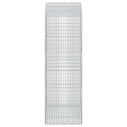 Gabion with 5 mm Wire and 5x2.5 cm Mesh 100x50x150 cm