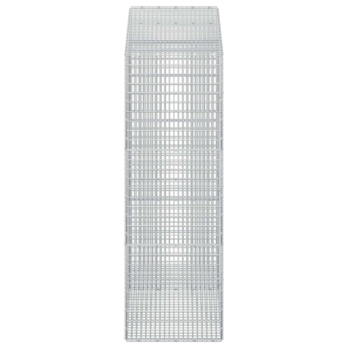 Gabion with 5 mm Wire and 5x2.5 cm Mesh 150x50x150 cm
