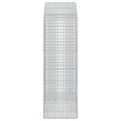 Gabion with 5 mm Wire and 5x2.5 cm Mesh 150x50x150 cm