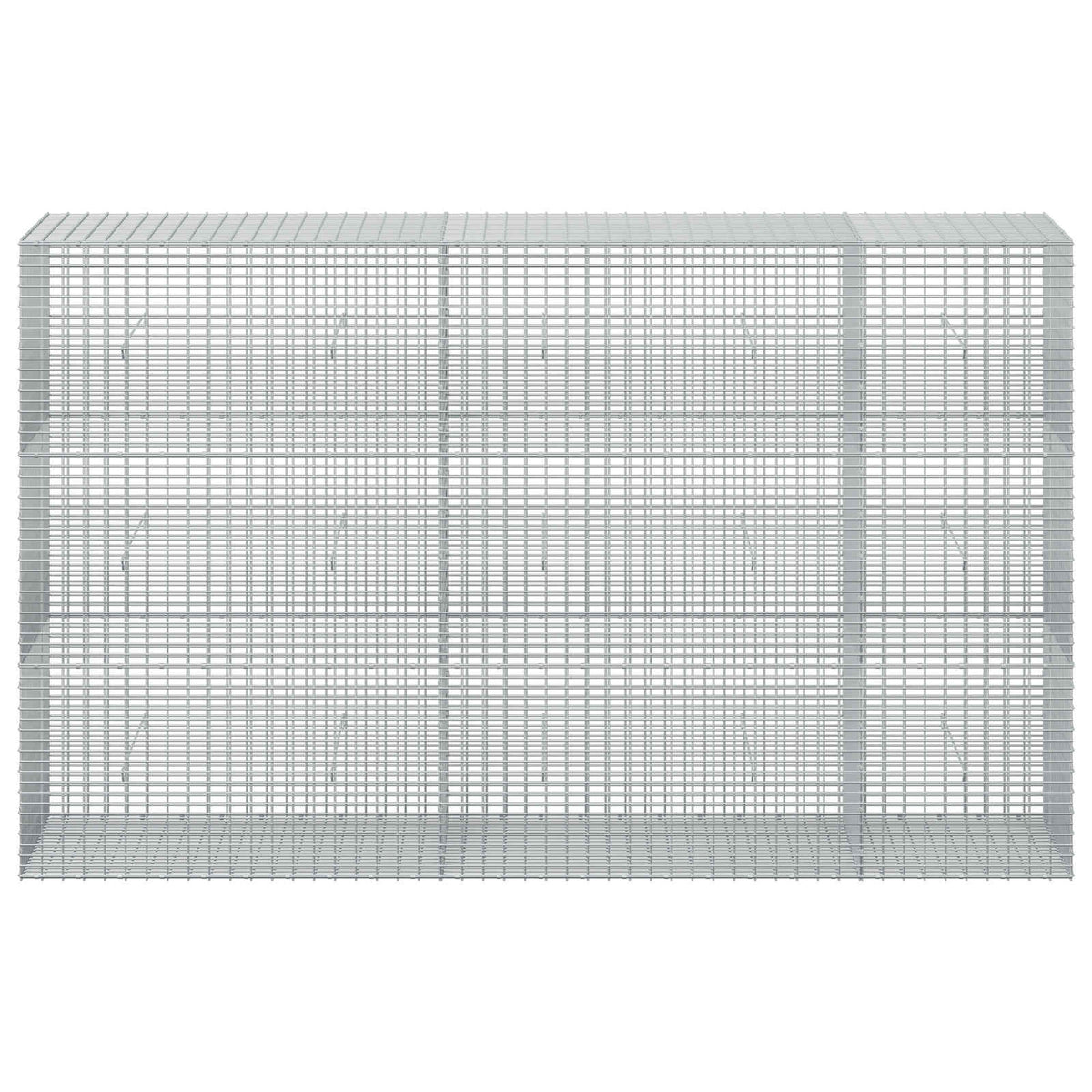 Gabion with 5 mm Wire and 5x2.5 cm Mesh 250x50x150 cm
