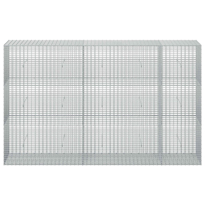 Gabion with 5 mm Wire and 5x2.5 cm Mesh 250x50x150 cm