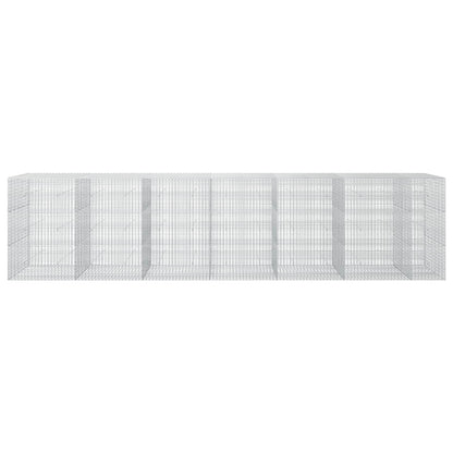 Gabion with 5 mm Wire and 5x2.5 cm Mesh 650x50x150 cm