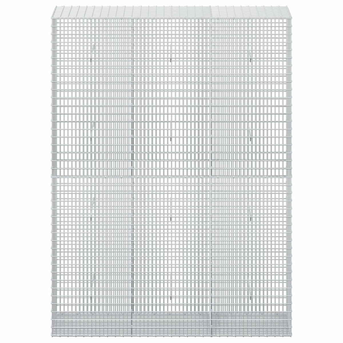 Gabion with 5 mm Wire and 5x2.5 cm Mesh 150x50x200 cm