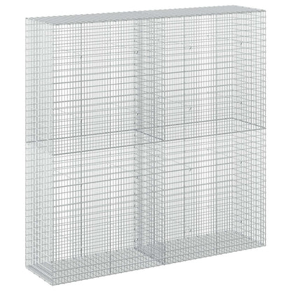 Gabion with 5 mm Wire and 5x2.5 cm Mesh 200x50x200 cm