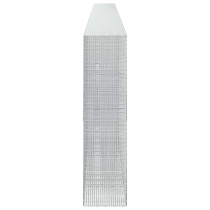 Gabion with 5 mm Wire and 5x2.5 cm Mesh 1200x50x200 cm