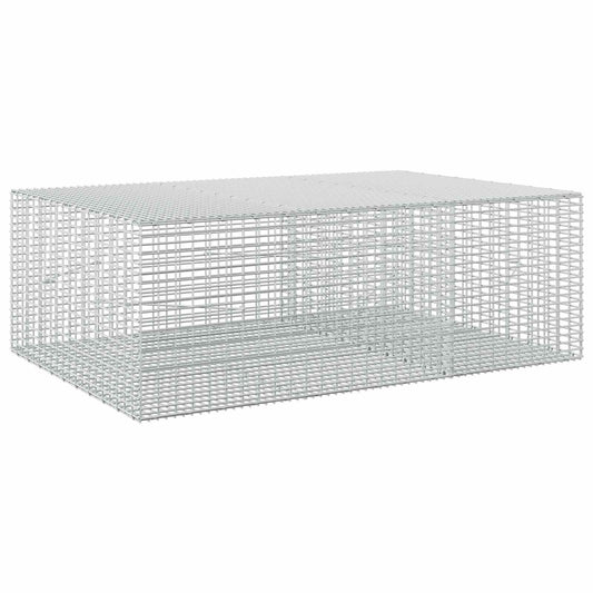 Gabion with 5 mm Wire and 5x2.5 cm Mesh 150x100x50 cm