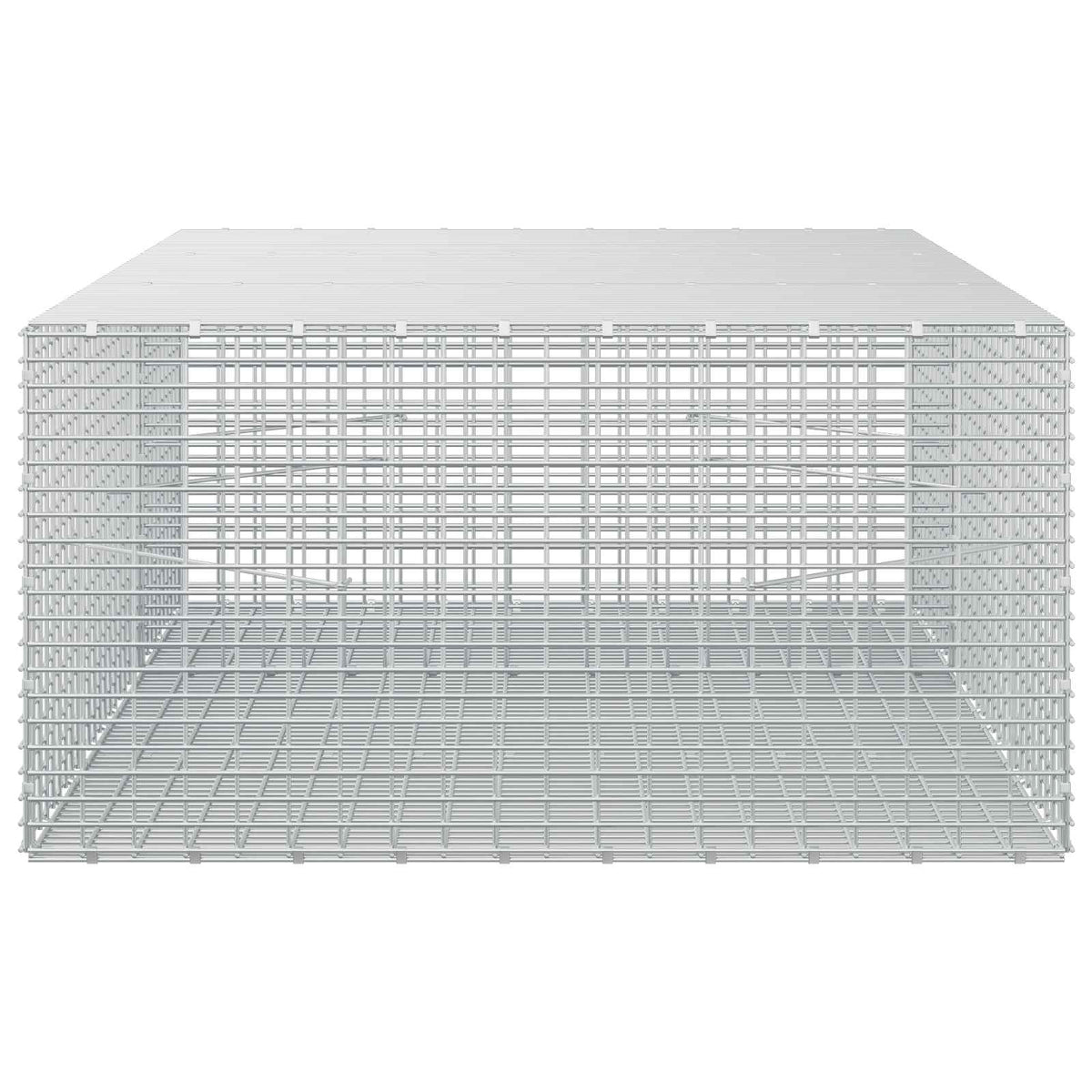 Gabion with 5 mm Wire and 5x2.5 cm Mesh 150x100x50 cm