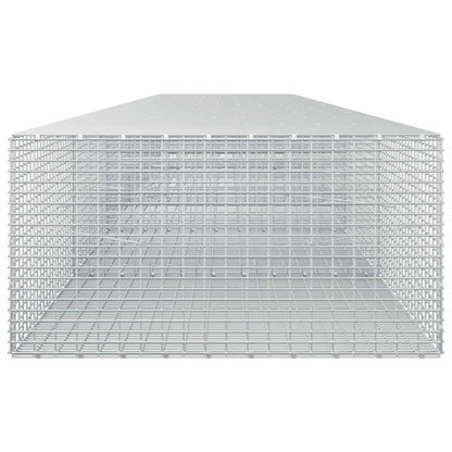 Gabion with 5 mm Wire and 5x2.5 cm Mesh 550x100x50 cm