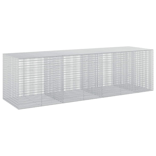Gabion with 5 mm Wire and 5x2.5 cm Mesh 350x100x100 cm