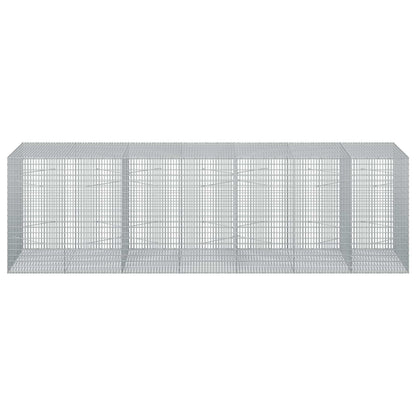 Gabion with 5 mm Wire and 5x2.5 cm Mesh 350x100x100 cm